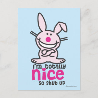 Carte Postale Je suis complètement sympa