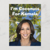 Je suis des noix de coco pour Kamala