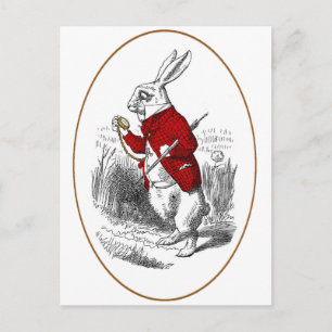 Carte Postale Je suis en retard, en retard