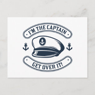 Carte Postale Je suis le capitaine