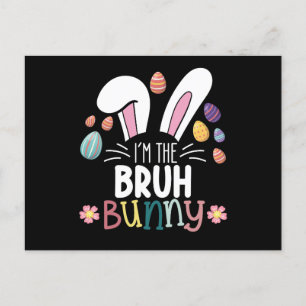 Carte Postale Je suis le Groh Bunny Easter Matching