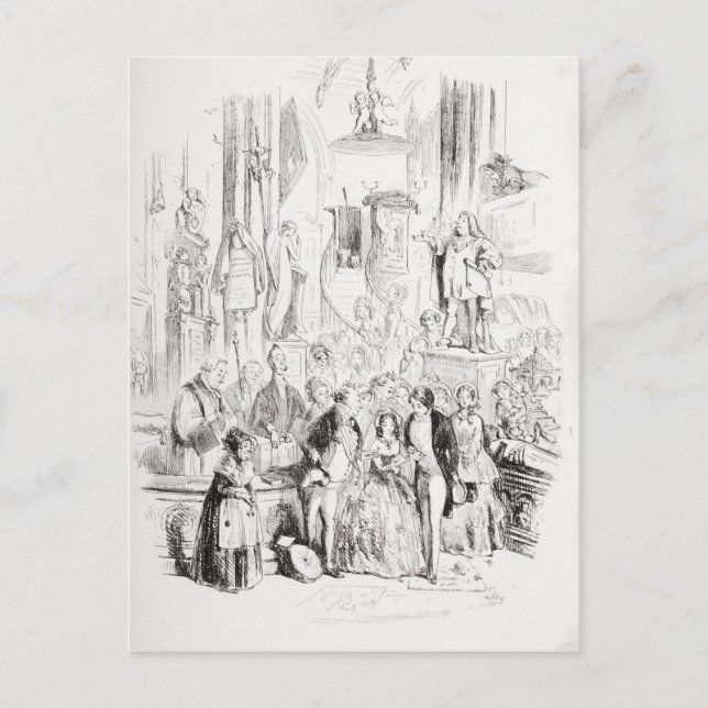 Carte Postale Je suis marié (Devant)