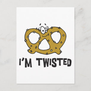 Carte Postale Je suis Twisted Pretzel