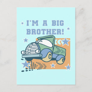 Carte Postale Je suis un Big Brother - T-shirts et cadeaux pour 