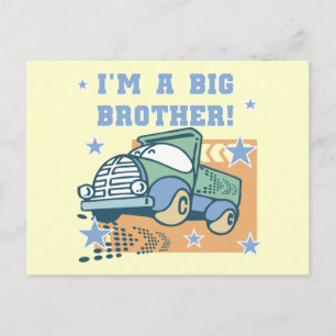 Carte Postale Je suis un Big Brother - T-shirts et cadeaux pour 