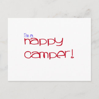 Carte Postale Je suis un joyeux Camper