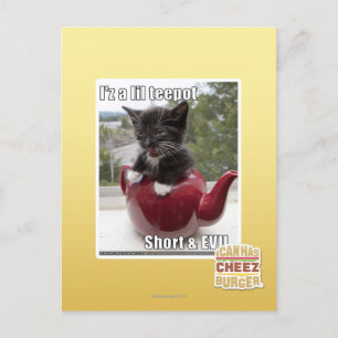 Carte Postale Je suis un pot de lait