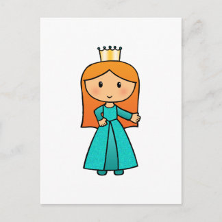Carte Postale Je suis une petite princesse