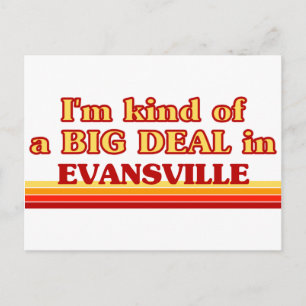 Carte Postale Je suis une sorte de GROS ACCORD à Evansville