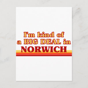 Carte Postale Je suis une sorte de GROS ACCORD à Norwich