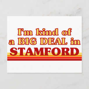 Carte Postale Je suis une sorte de GROS ACCORD à Stamford