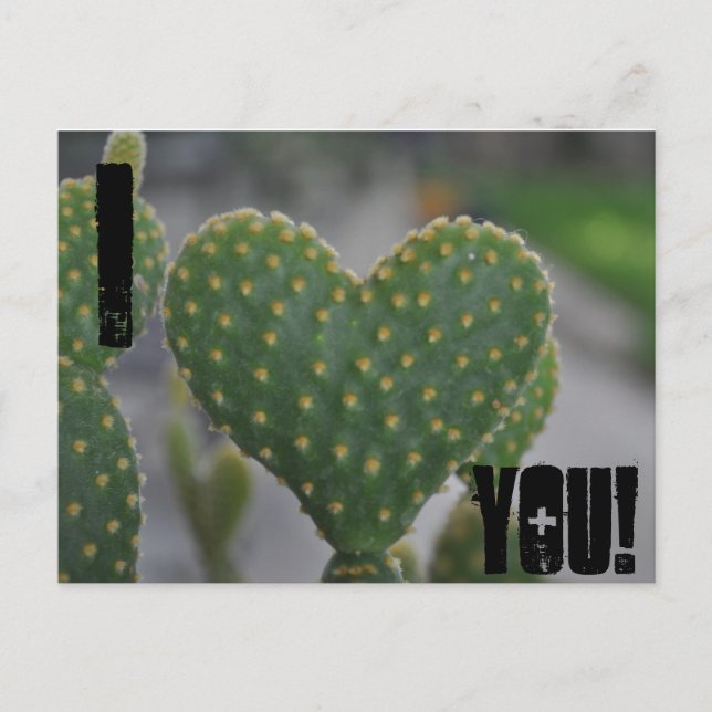 Carte Postale Je t'aime ! (Devant)