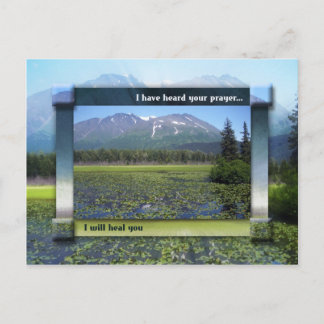 Carte Postale Je Te Guérirai