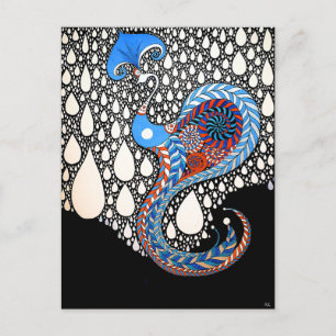 Carte Postale Je Vais Attraper Toutes Vos Larmes Parapluie Peaco