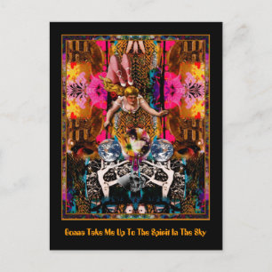 Carte Postale Je Vais Reprendre L'Esprit Dans Le Ciel
