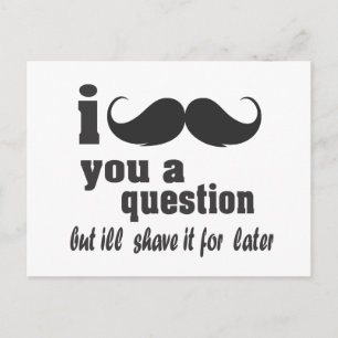 Carte Postale je vous pose une question