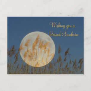 Carte Postale Je vous souhaite la bénédiction de Samhain