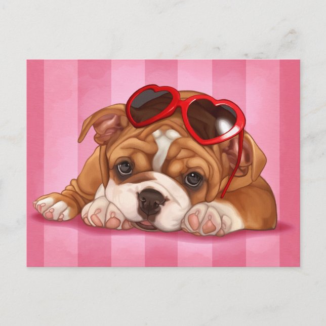 Carte Postale Je vous wuv (Devant)