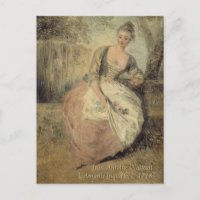 Carte postale Jean-Antoine Watteau CC0588 Rococo