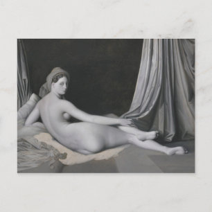 Carte Postale Jean Auguste Dominique Ingres   Odalisque en Grisa