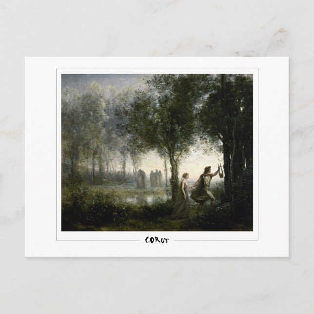 Carte Postale Jean-Baptiste-Camille Corot #14 - Beaux-Arts (Devant)