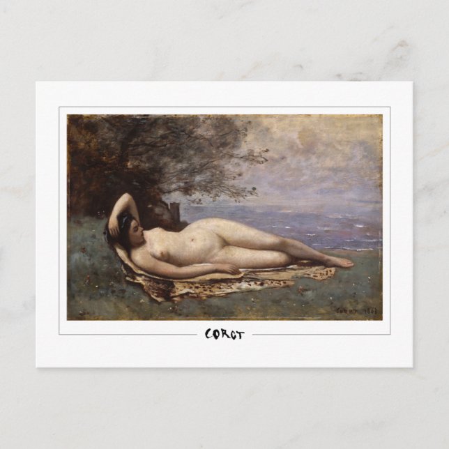 Carte Postale Jean-Baptiste-Camille Corot #620 - Beaux-Arts (Devant)