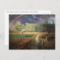 Jean-François Millet - Printemps à Barbizon