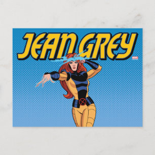 Carte Postale Jean Grey Pose de caractères