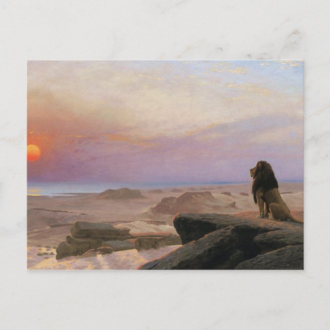 Carte Postale Jean-Leon Gerome - Les Deux Majestés (Devant)