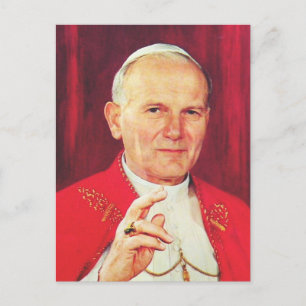 Carte Postale Jean-Paul II Evêque de Rome