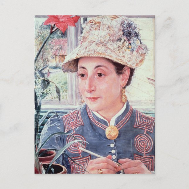 Carte Postale Jeanette Rubenson, 1883 (Devant)