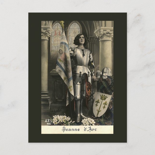 Carte Postale Jeanne d'Arc (Devant)