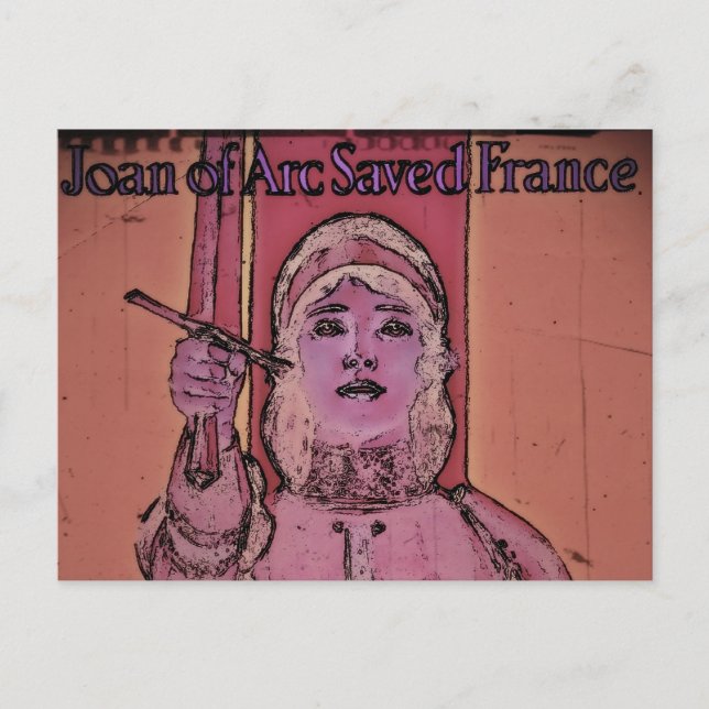 Carte Postale Jeanne d'Arc 2ÈME GUERRE MONDIALE Acheter des obli (Devant)