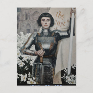 Carte Postale Jeanne d'Arc par Albert Lynch