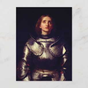 Carte Postale Jeanne d'Arc par John Everett Millais