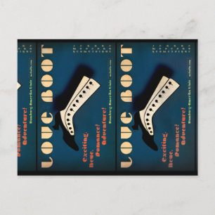 Carte Postale Jeanne : Love Boot