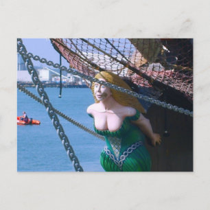 Carte Postale "Jeannie Johnston" navire d'entraînement à la voil