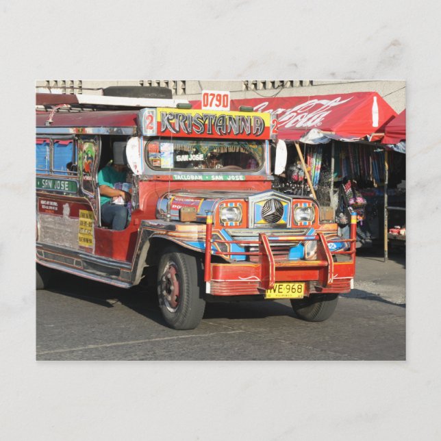 Carte Postale Jeepney (Devant)