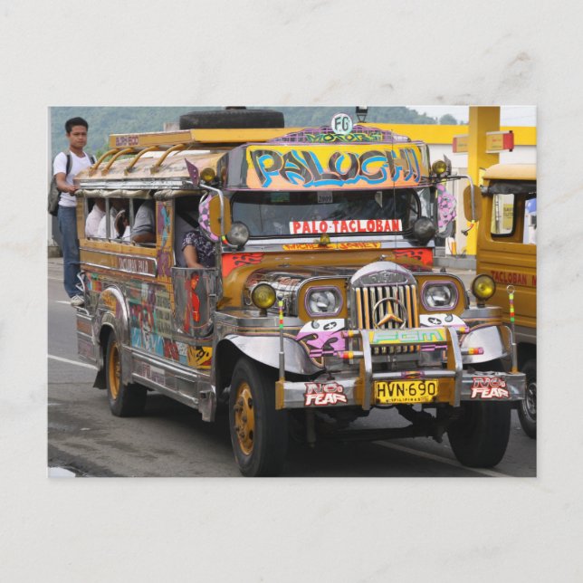 Carte Postale Jeepney (Devant)