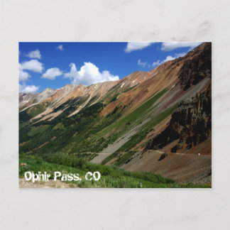 Carte Postale Jeeps sur le col Ophir au Colorado