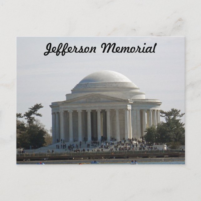 Carte Postale Jefferson Memorial Washington DC 001 (Devant)
