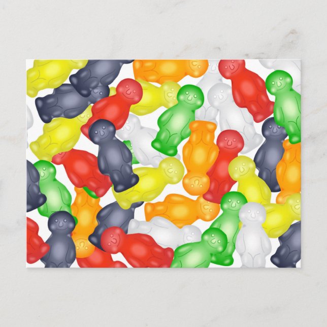 Carte Postale Jelly Babies (Devant)