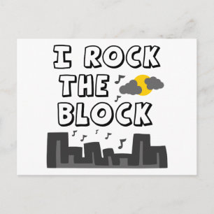 Carte Postale J'Enfonce Le Bloc