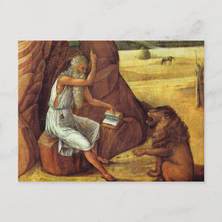 Carte Postale Jérôme dans le Desert by Bellini
