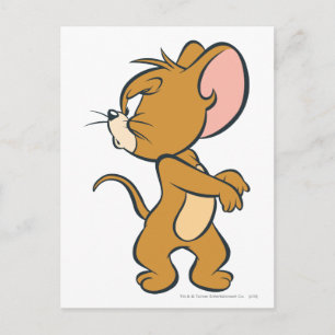 Carte Postale Jerry Regarder En Arrière En Colère