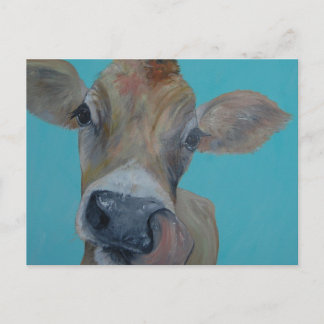 Carte Postale Jersey Cow