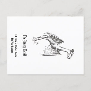 Carte postale Jersey Devil