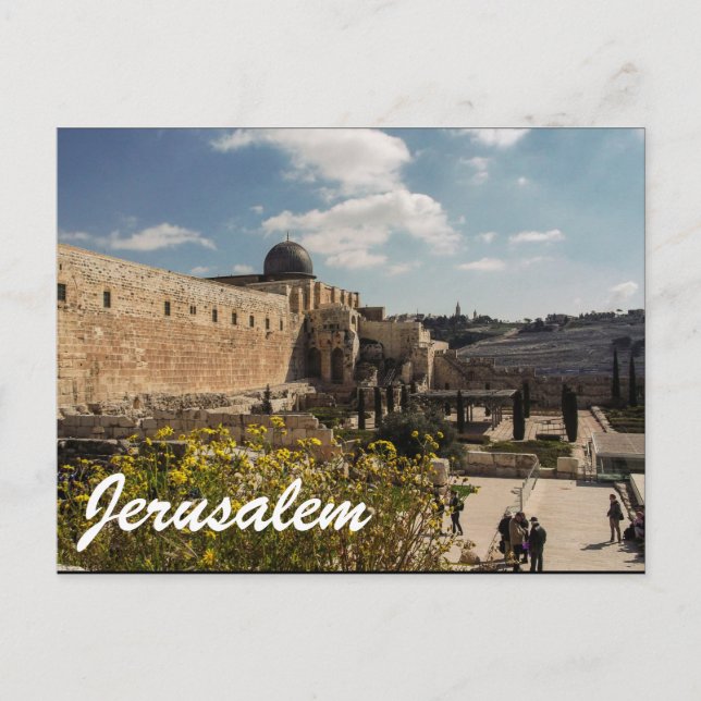 Carte Postale Jérusalem (Devant)