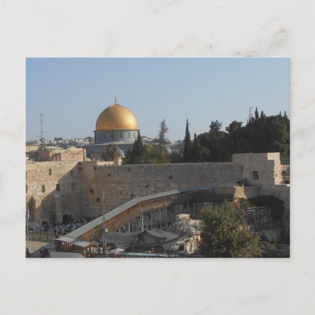 Carte postale Jérusalem (Devant)