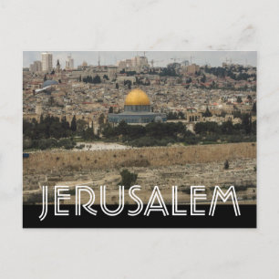 Carte Postale Jérusalem